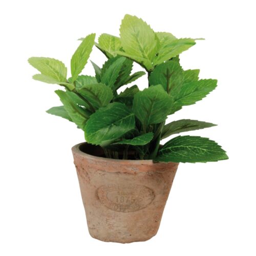 Esschert Design artificial plant mint in pot