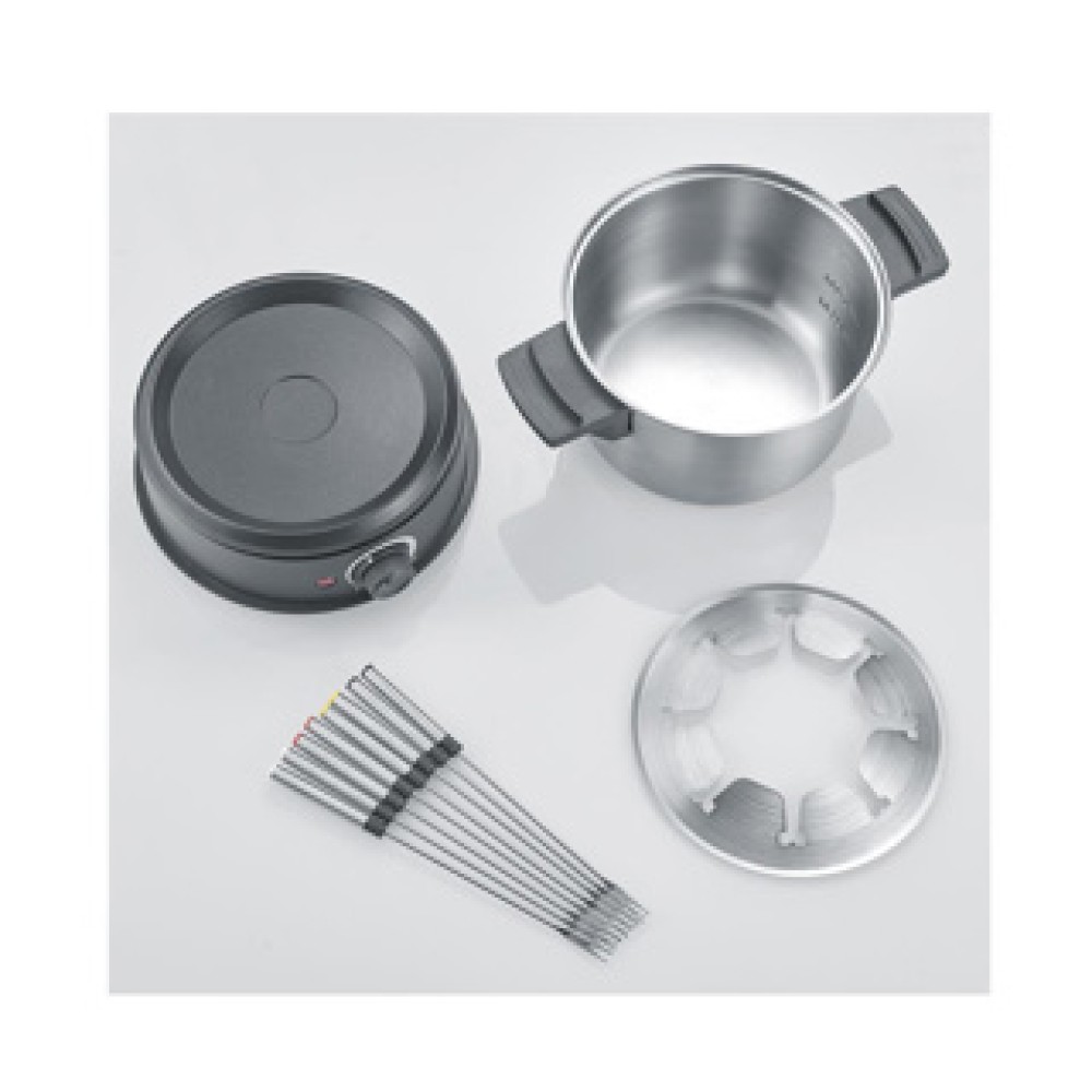 Severin Fondue 1500W 8-person black FO 2470