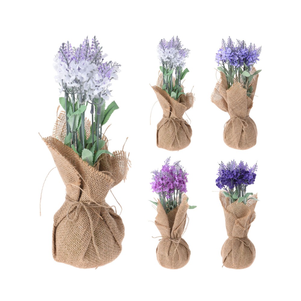 Plant Lavender In Jute Zak