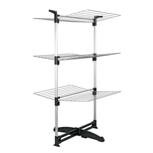 Drying tower 40 M 78X72X137Cm Silver Ciclone Tomado