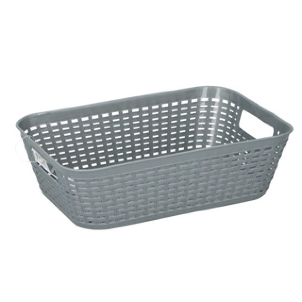 Storage basket 29 x 20 x 8,5 cm assorti colors (range of random design))