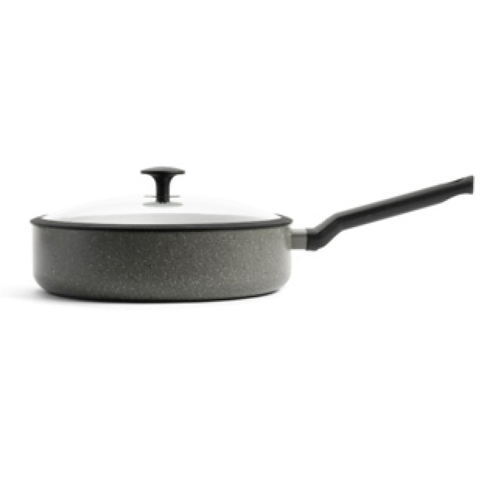 BK Granite hapjespan met deksel Ø28 cm