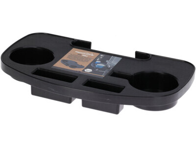 Zijtafel zwart voor tuinstoel