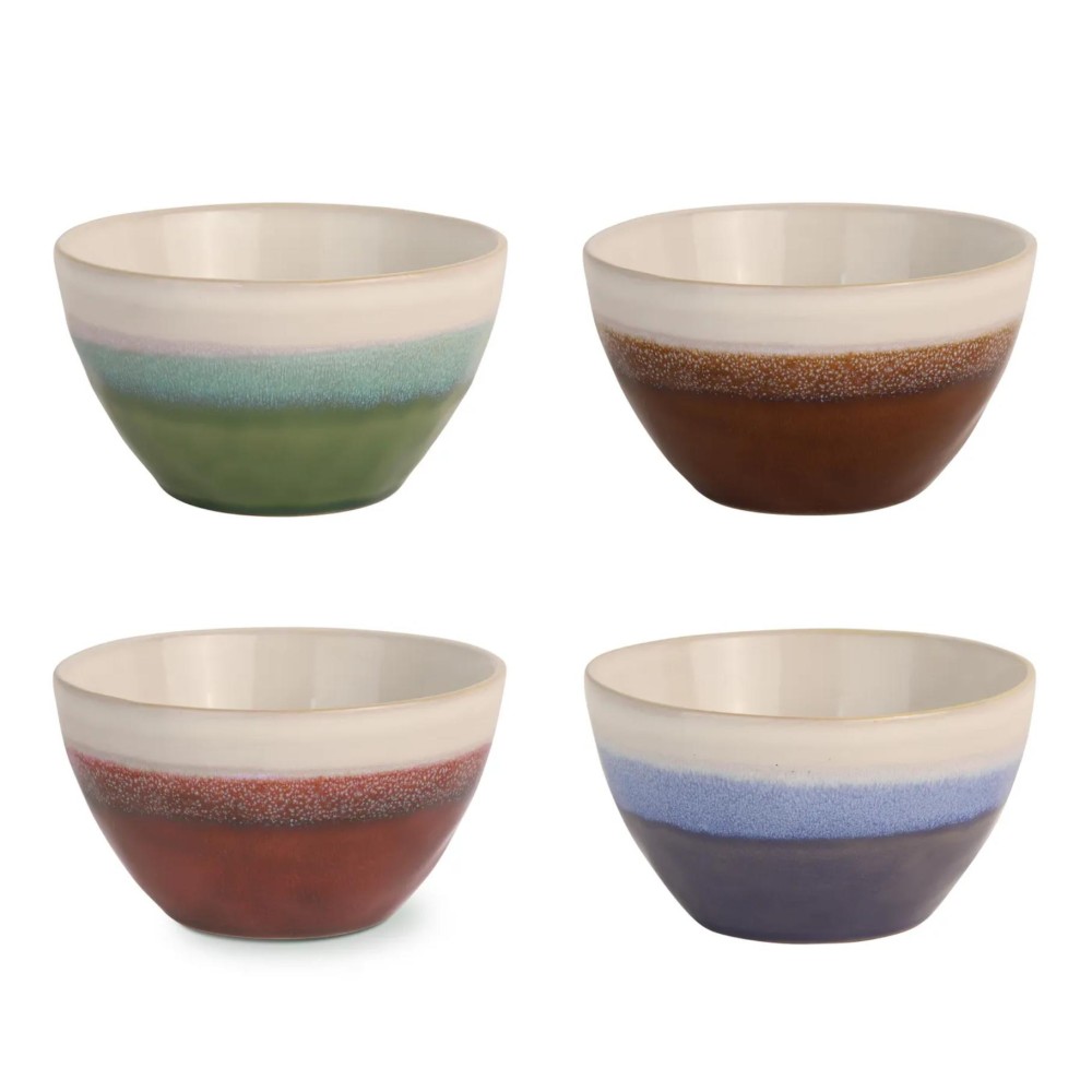 Fuji kom 13 cm 4 assorti (assortiment – willekeurige uitvoering)