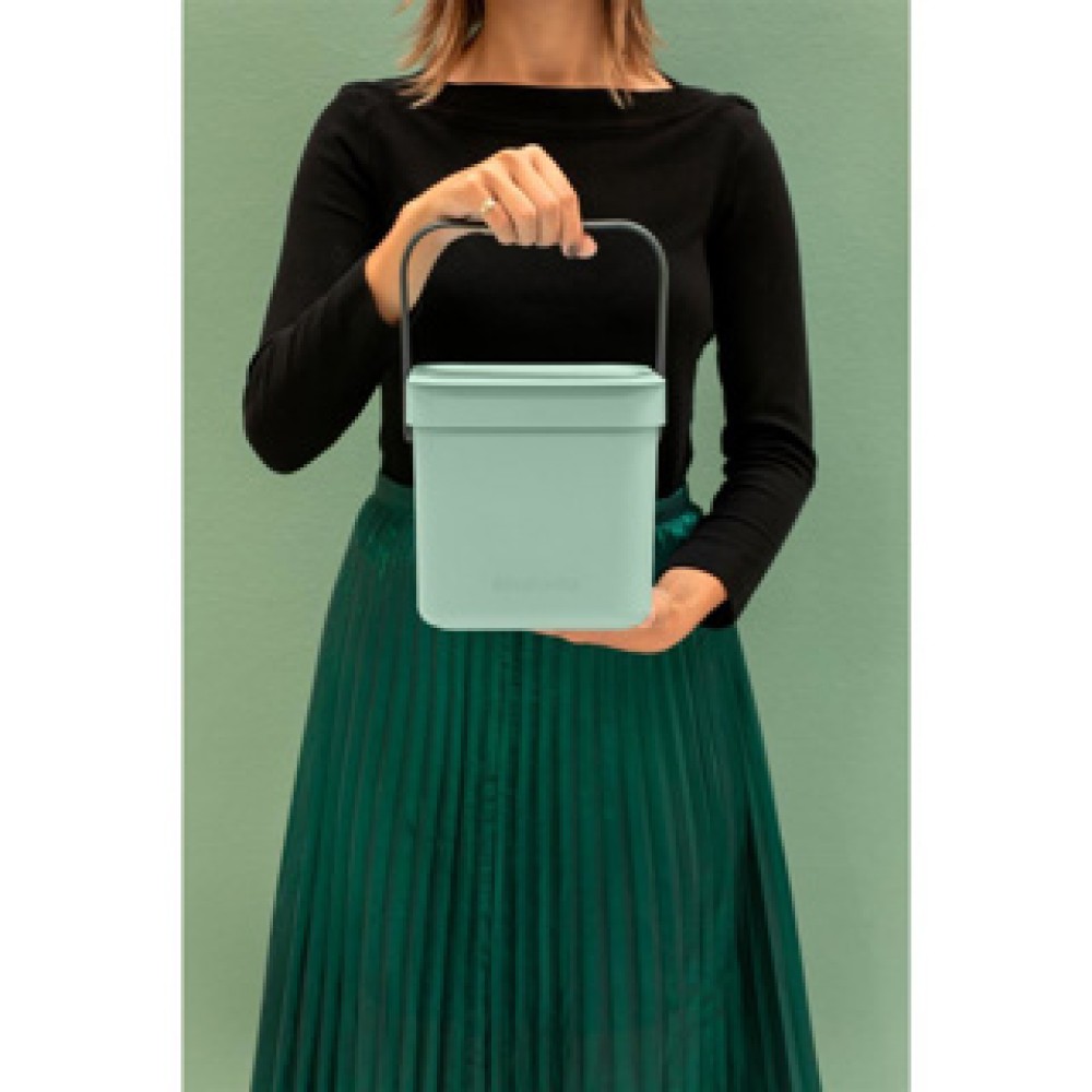 Brabantia Dumpster Sort & Go 3L Jade Green - Image 3