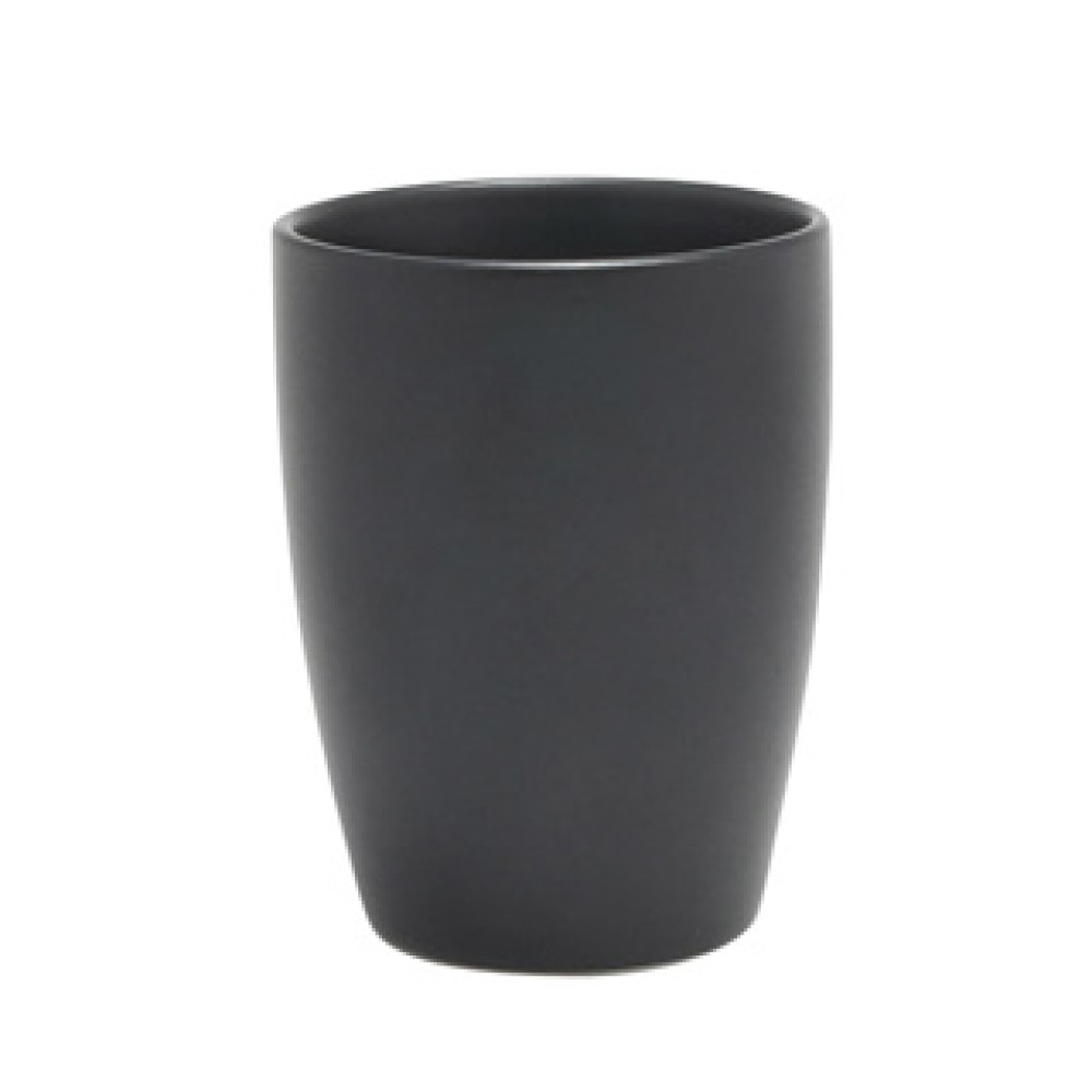 Koffiemok zonder oor zwart of wit 340 Ml