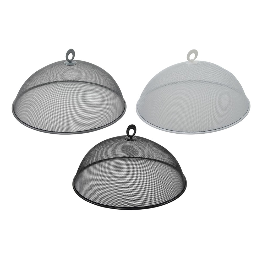 Foodcover fly metal 35cm 3 assorti (range of random version))