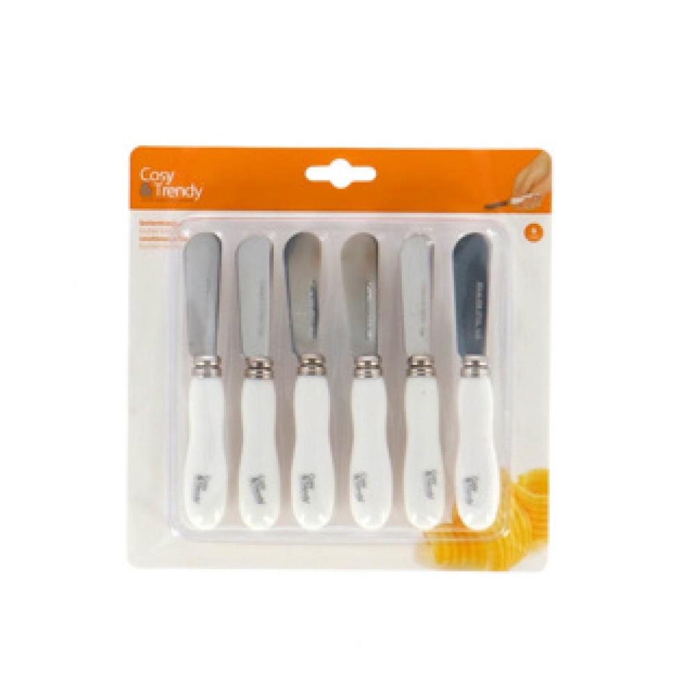 Butterblade set of 6 13,5 cm