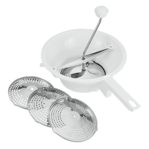 Roodtenmolen 24 cm met 3 roestvrije roosters