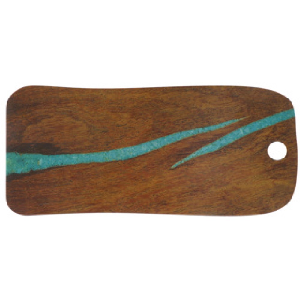 Cheforward Serveerplank 53 x 20 cm turq kersen