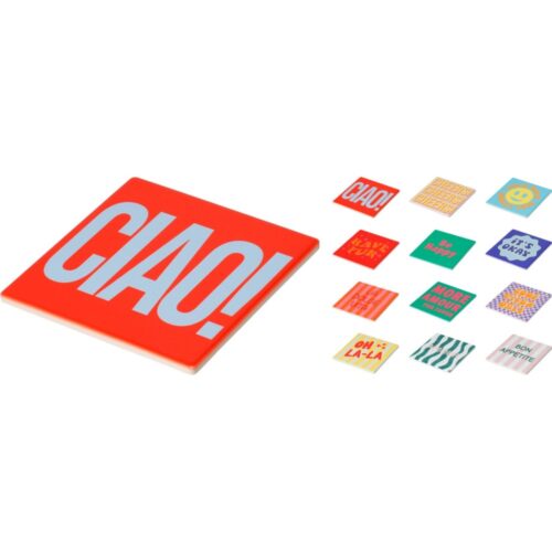 Coaster 9x9cm 12 range of design (range of random design))