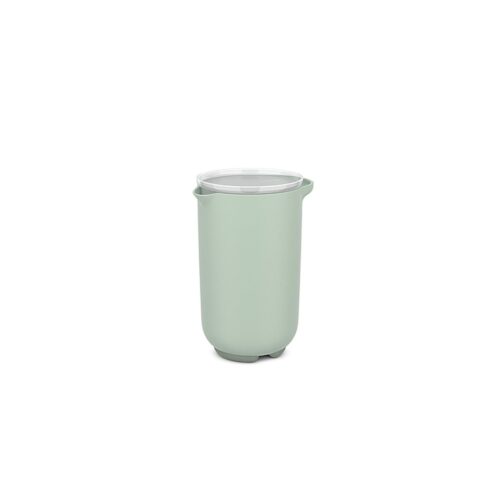 Mixbeker 1l met deksel nordic sage