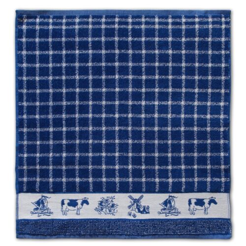 DDDDD keukendoek Dutchie 50 x 55 blue