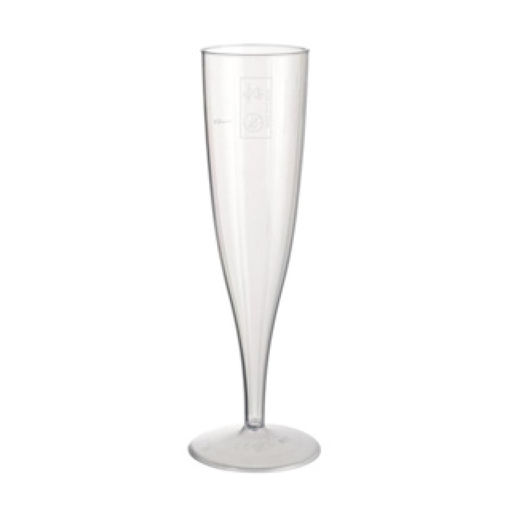 Duni champagne glasses crystal plastic 10 pieces