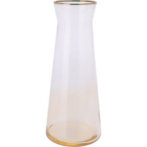 Edge Carafe Glass 1145 ML gold