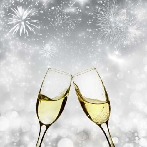 Duni napkins toast of joy 33x33cm