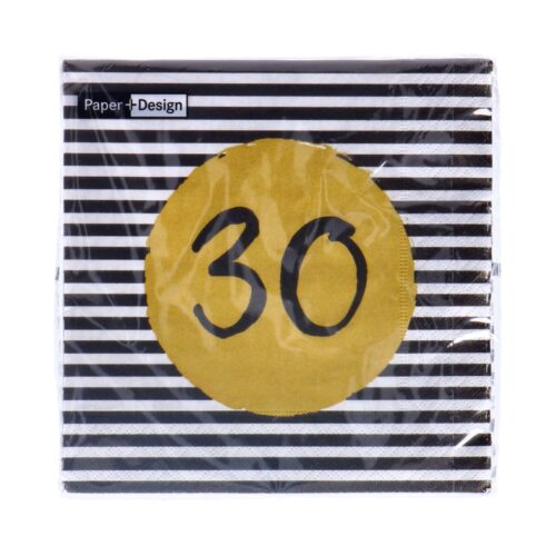 Servets 30th Birthday 33x33 cm