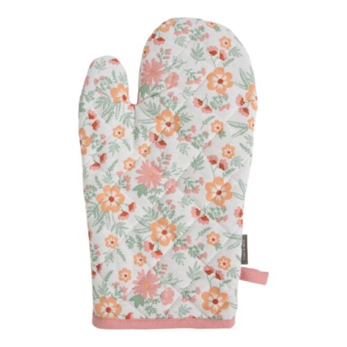 Freddie oven mitten pink 18x33 cm