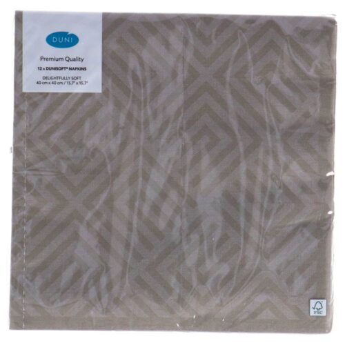 Napkins Mosaic Granite Grey 40x40 cm