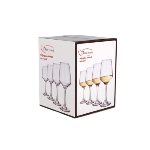 Daily home wine glass 400ML set of 4
