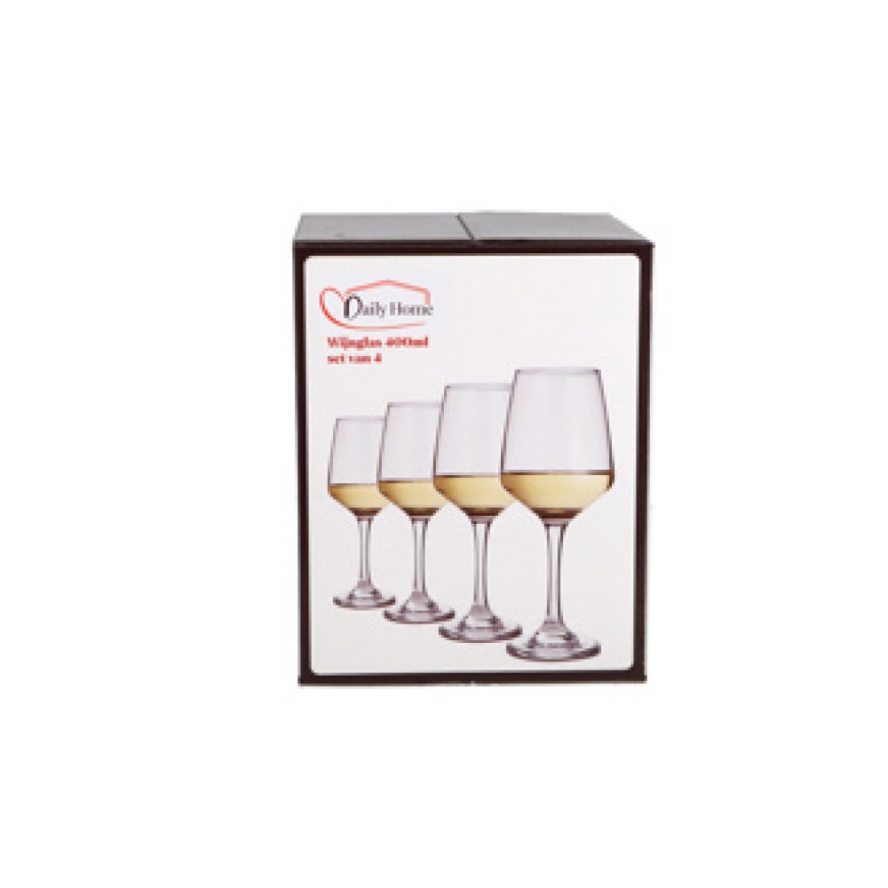 Daily home wine glass 400ML set of 4