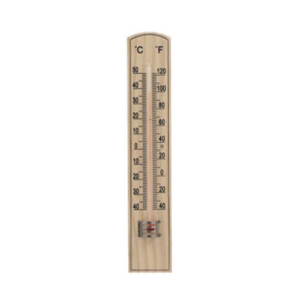 Daily home kamer thermometer hout 20 cm