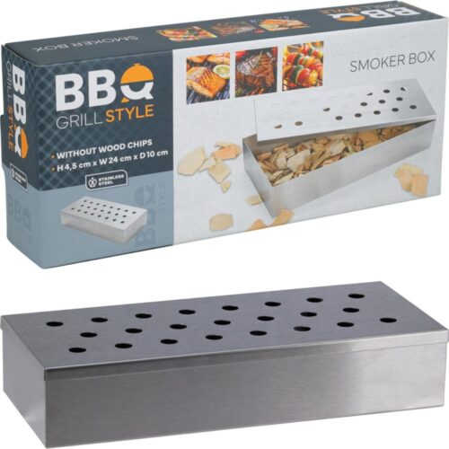 Smoker box stainless steel