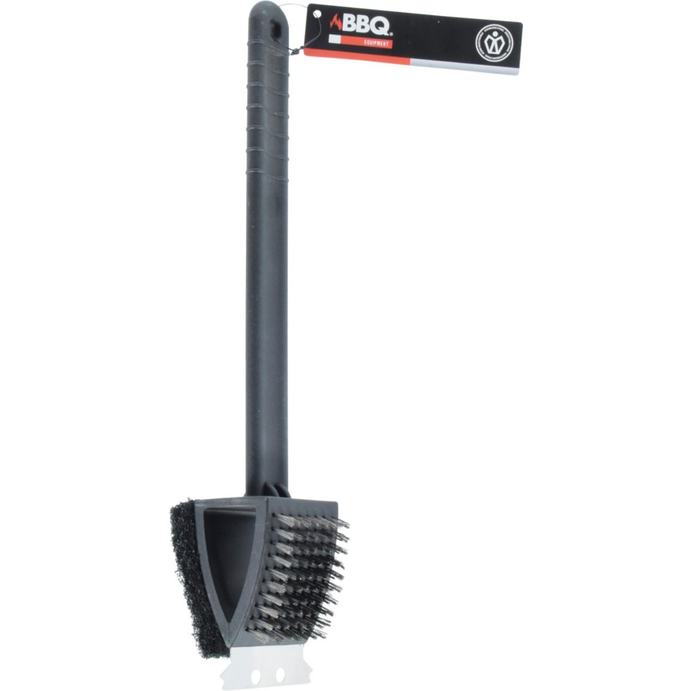Bbq borstel 3 in 1 37cm