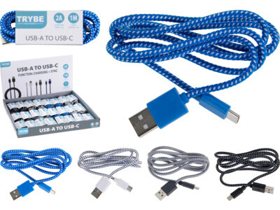 Usb laad en data kabel 4ass