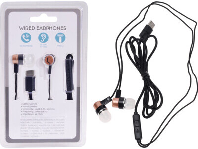 Earbuds wired type-c