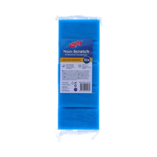 Multi grip sponges blue/white 10 pieces