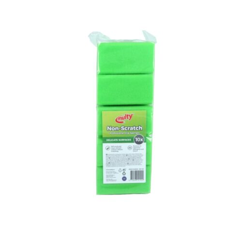Multy grip sponges green/white 10 pieces