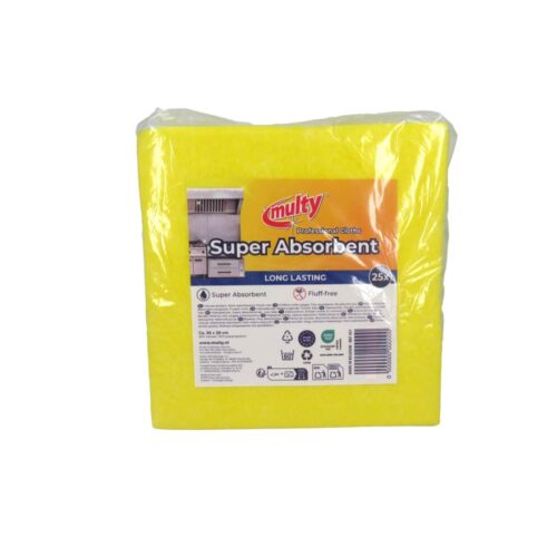 Doekje super absorbent 25 pack multy