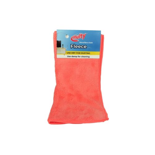 Stofdoek fleece microvezel multy assorti kleur (assortiment – willekeurige uitvoering)