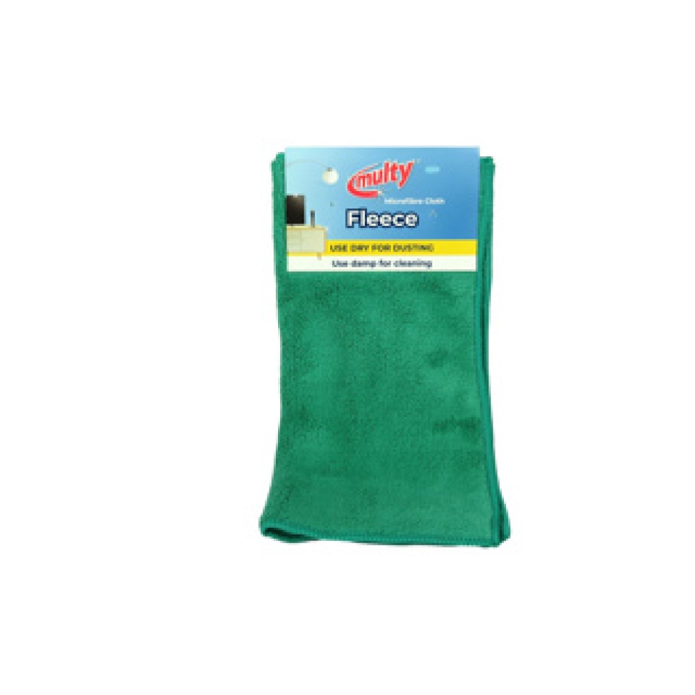 Stofdoek fleece microvezel multy assorti kleur (assortiment – willekeurige uitvoering)