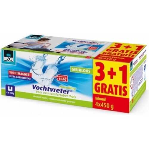Bison Moistvreter Magnet refill 3+1