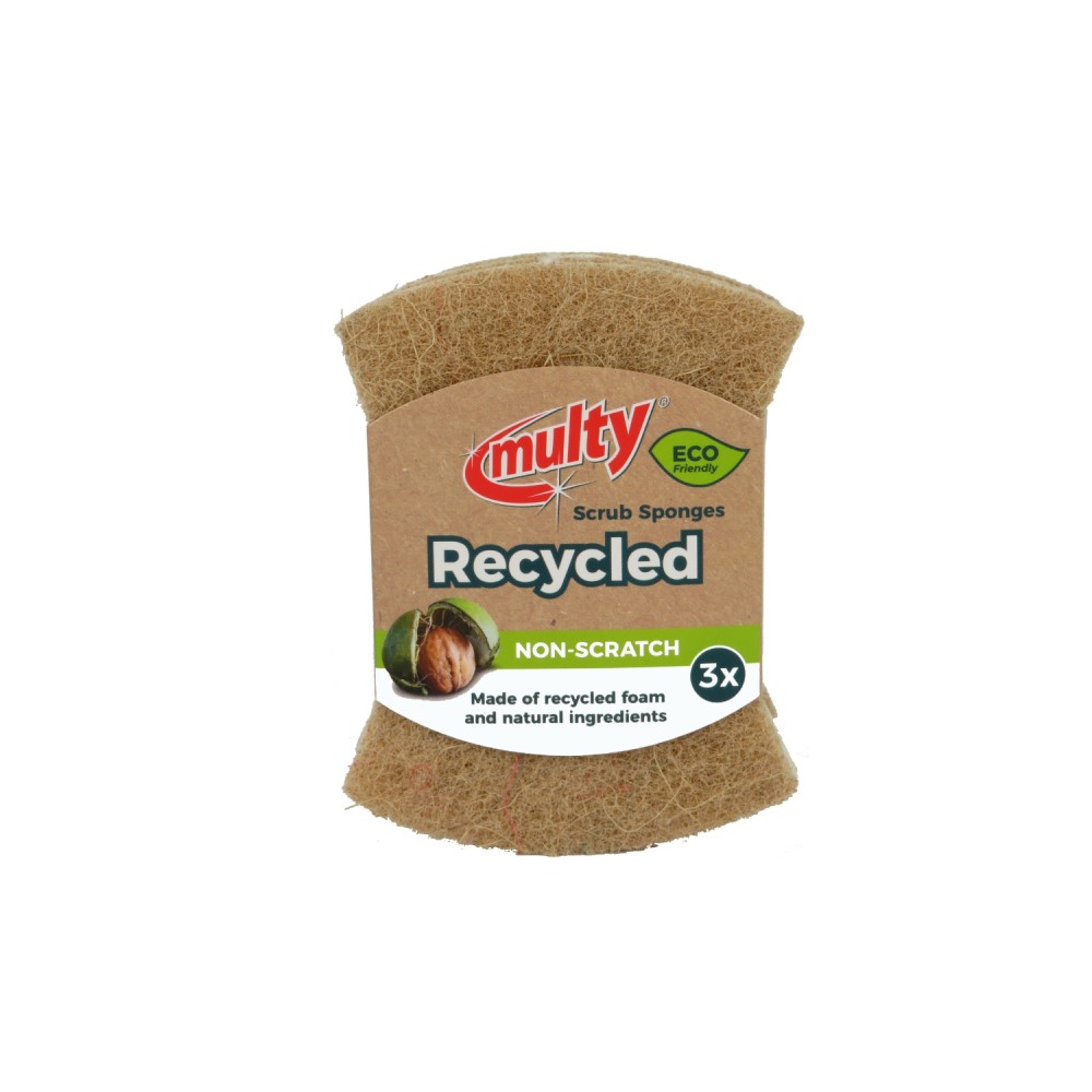 Multi-cycled sanding sponges 3pc ECO