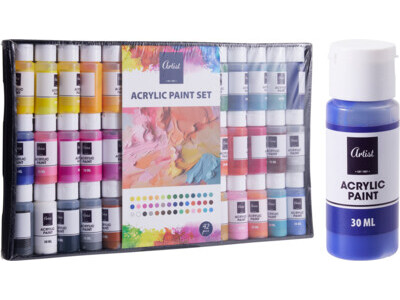 Acrylverf set van 42sts