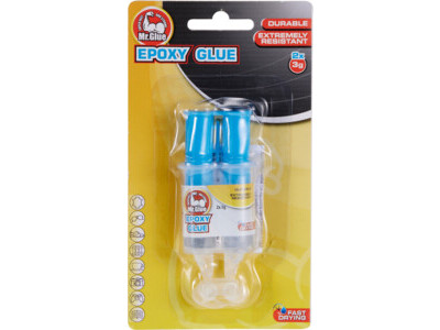 Lijm epoxy 3ml plus 3ml
