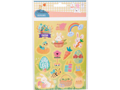 Stickers pasen set 4 sheets