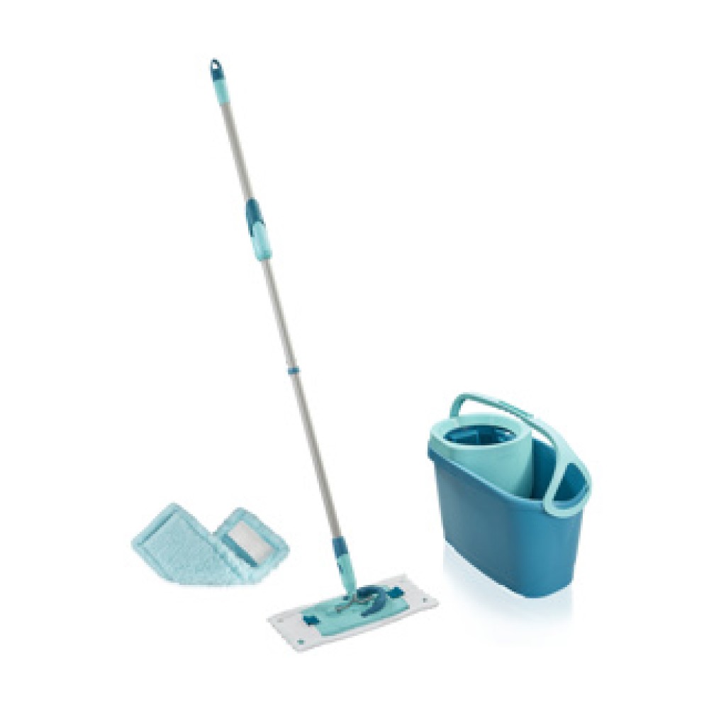 Leifheit clean twist floor wiper m Velcro ergo - 33 cm mop set complete + static cloth - Image 2