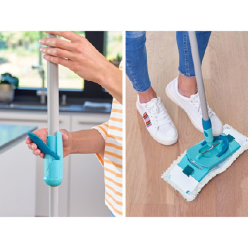 Leifheit clean twist floor wiper m Velcro ergo - 33 cm mop set complete + static cloth - Image 5