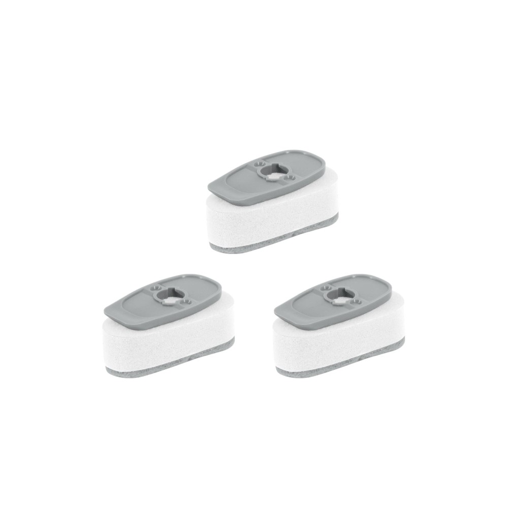 Clean home refill holder brush 3 pieces
