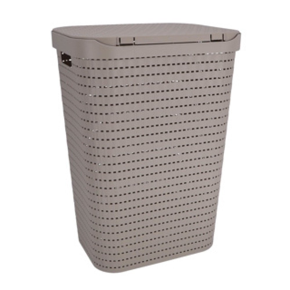 Laundry basket 55 L COUNTRY cappuccino