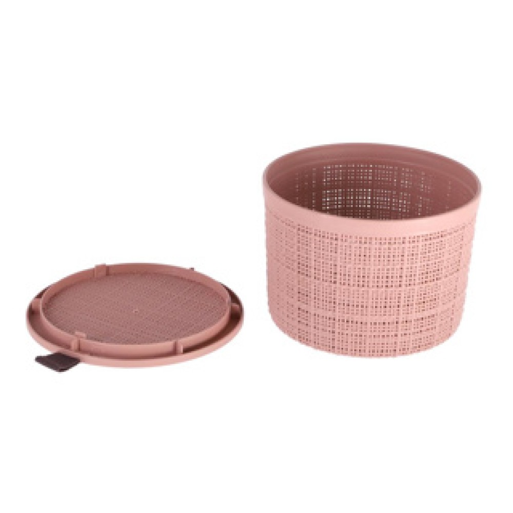 Curver Jute Storage Basket Round 2L Rose Dawn