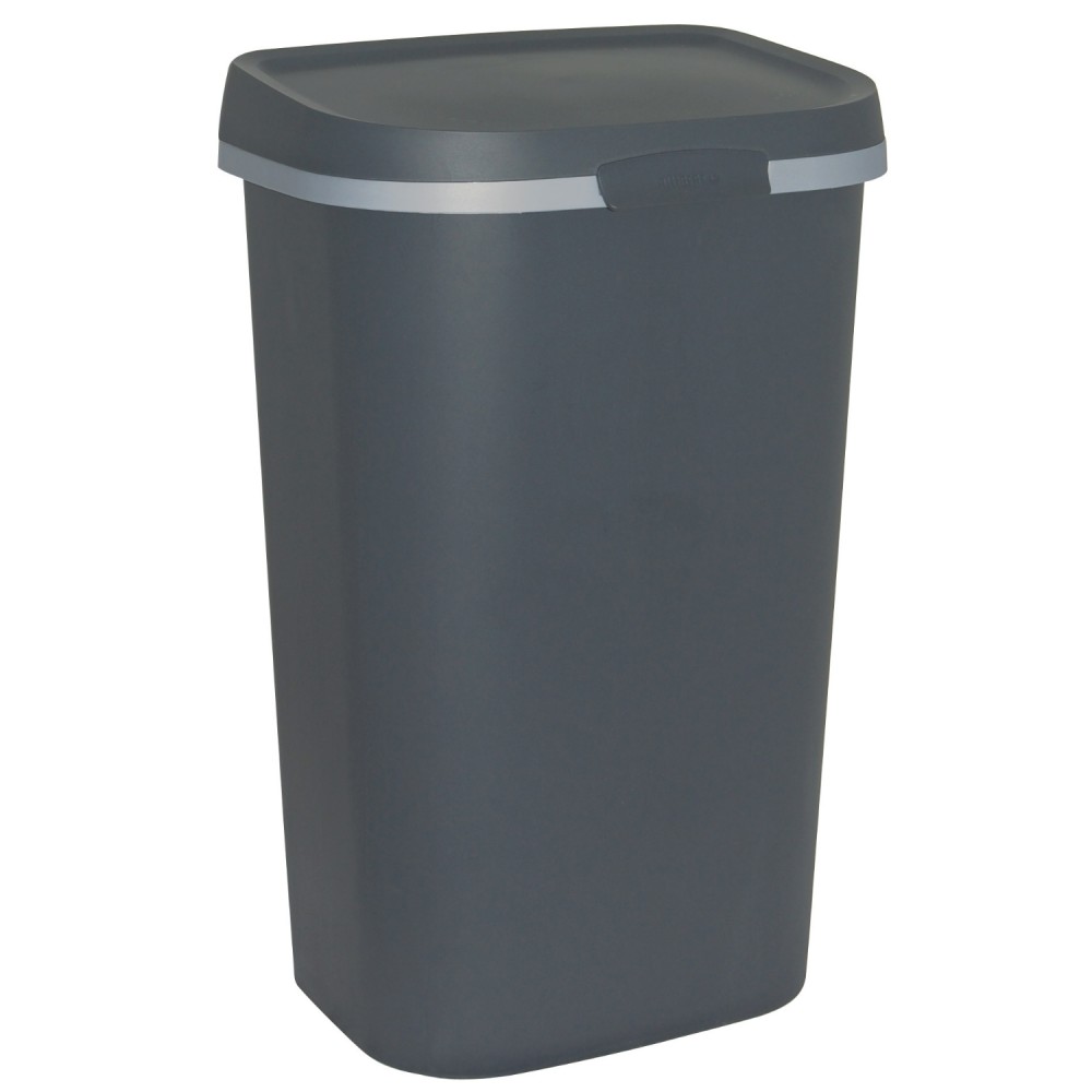 Curver Mistral Waste Bin Flat 50L Anthracite