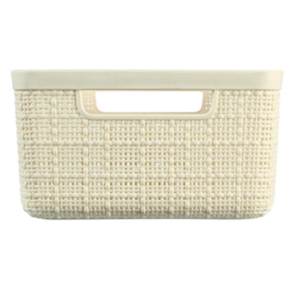 Curver Mand Jute Look 5L Off White
