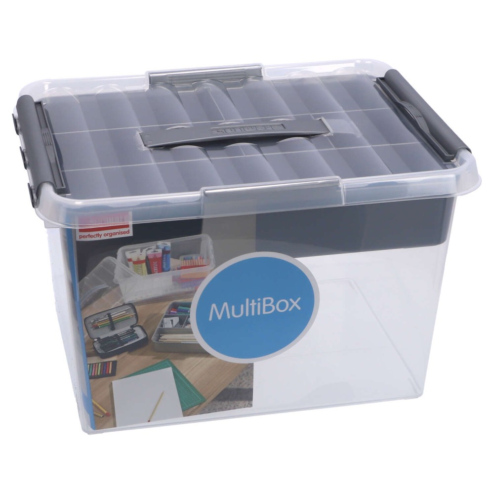 Sunware Q-Line storage box with bet 22 liter
