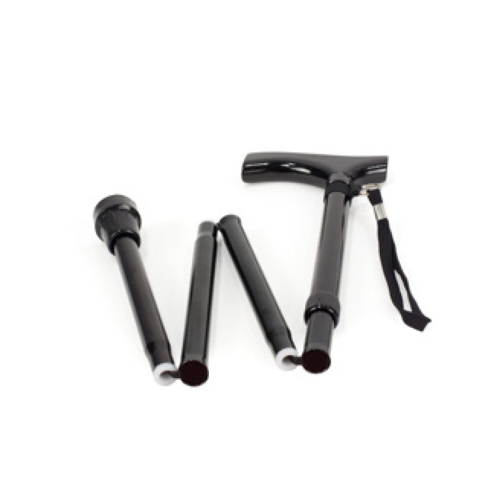 Vitility walking stick foldable black - Image 3