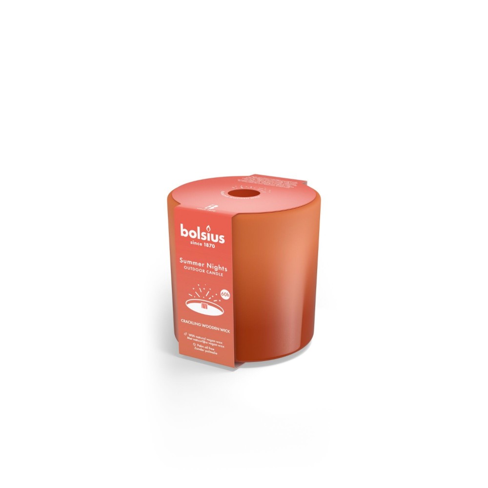 Bolsius Buitencandle Summer Nights terracotta